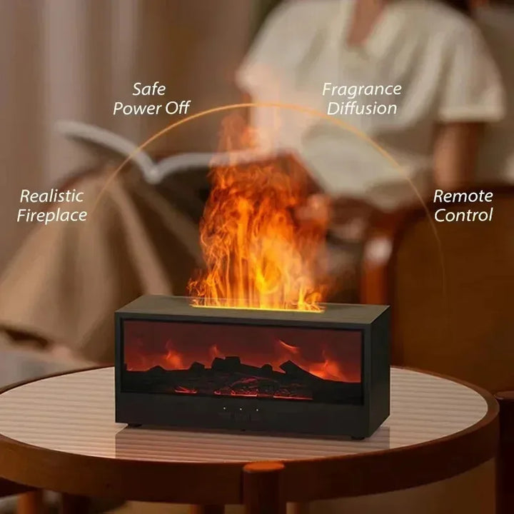 Fireplace Flame Mist Humidifier | Stornfield