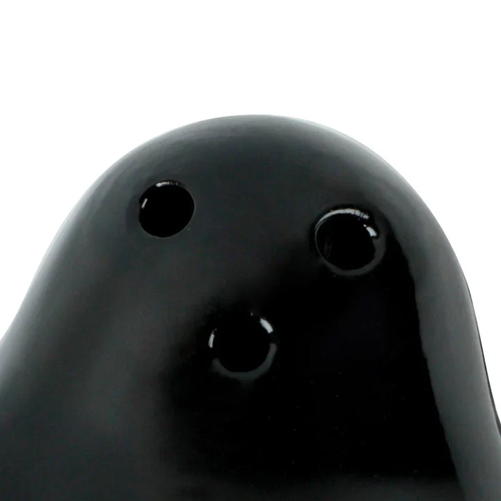 Stornfield | Pretty Spooky Ceramic Salt and Pepper Mills Black and White