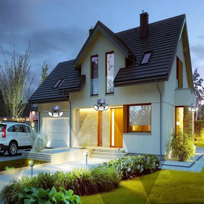 Power Save Motion Activated Outdoor Solar Lamp | Stornfield