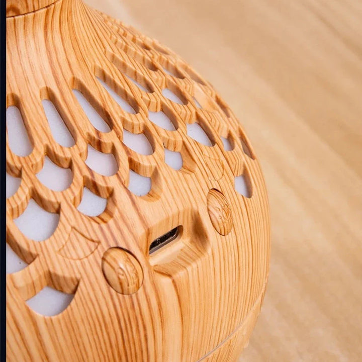 Humidificateur grain de bois