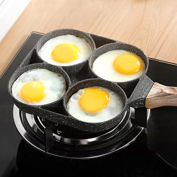 Stornfield | QuickCook - Pan with Multiple Sections and Transparent Handle
