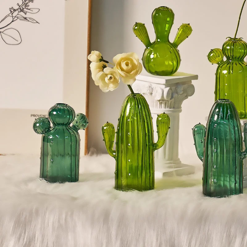 Cactus Glass Vase | Stornfield