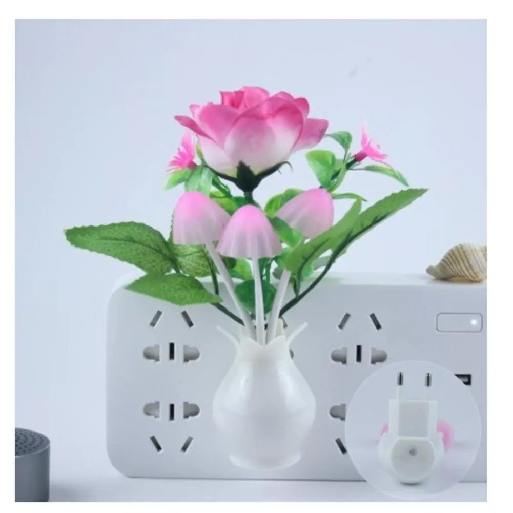 Mini Flower Vase Smart Light Sensor Night Lamp | Stornfield
