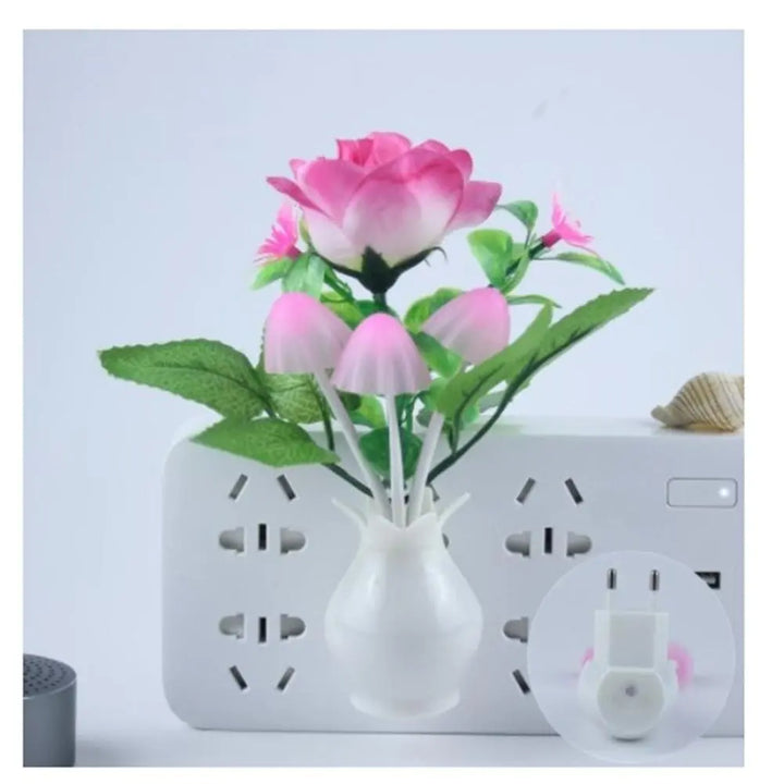 Mini Flower Vase Smart Light Sensor Night Lamp | Stornfield