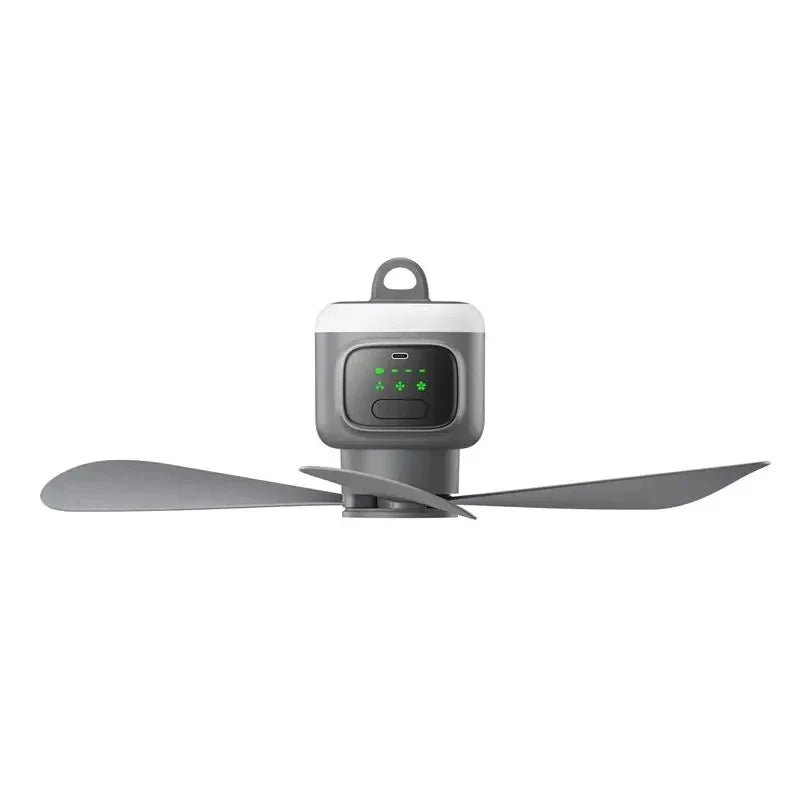 12000mAh Portable Ceiling & Camping Fan – Outdoor Tent Air Circulator and Cooling Ventilator | Stornfield