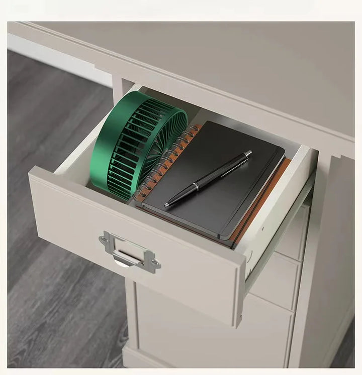 Portable 6-Inch Stand Fan | Folding Telescopic Floor/USB | Rechargeable Battery | 3 Speeds, Super Quiet, Adjustable Height | Stornfield