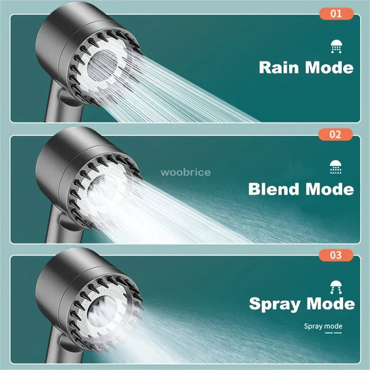 Skin Care Filter Showerhead – 3 Modes | Water Saving & Nourishing Stornfield