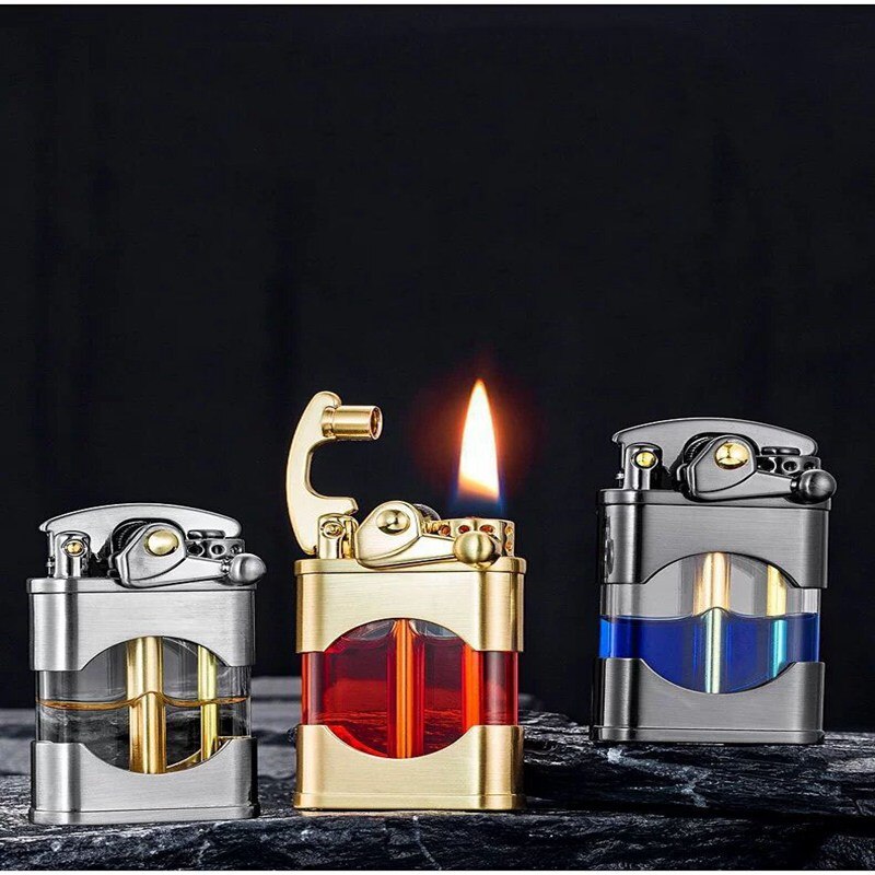 Elegant Retro Slim Metal Lighter | Stornfield