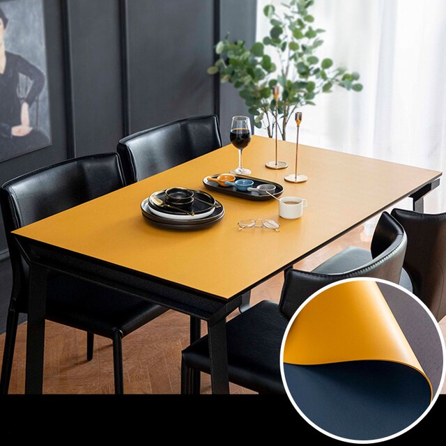 Stornfield | Nordic Minimalist Leather Waterproof Table Protector Mat
