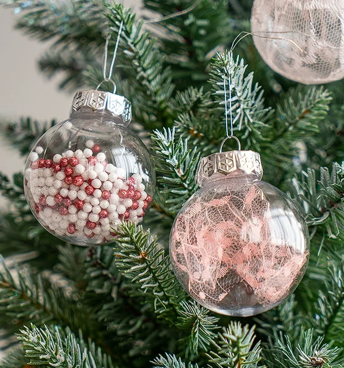 Transparent hollow ball Christmas tree decoration | Stornfield