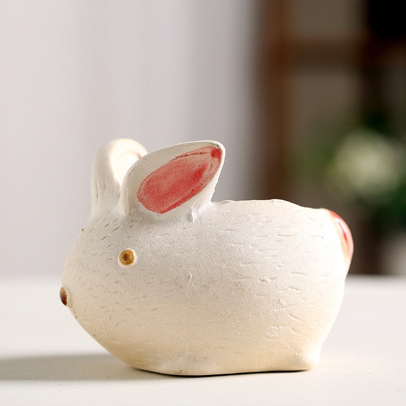 Mignon dessin animé animal pot de fleurs