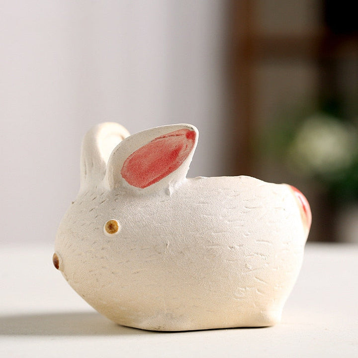 Mignon dessin animé animal pot de fleurs