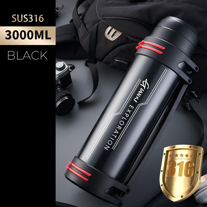 Giant Drink Stainless Steel Thermos Bottle | Stornfield