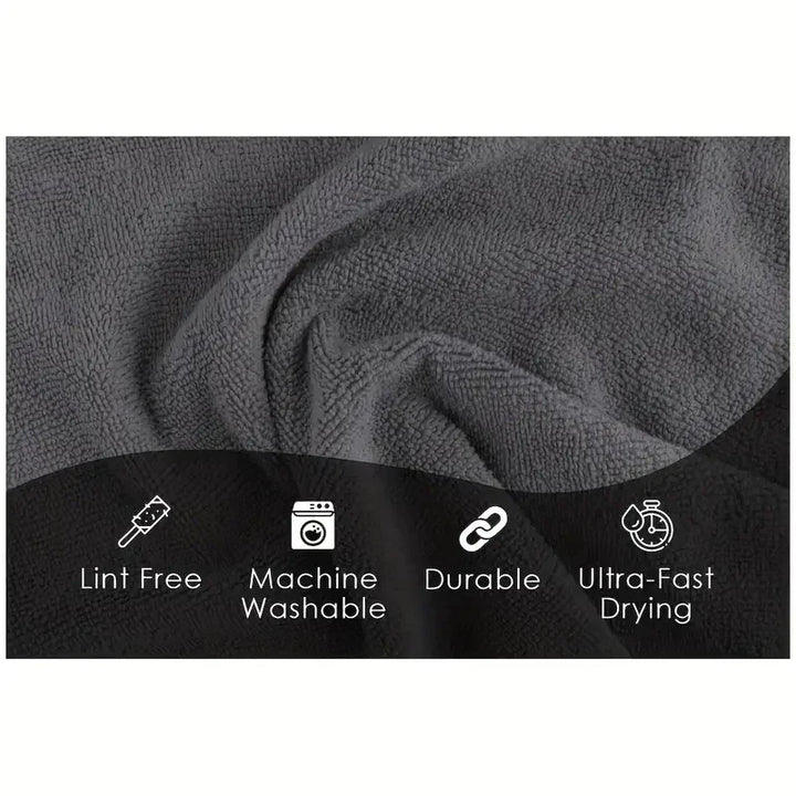 CleanPro 5 Piece Microfiber Cleaning Cloth Set Stornfield