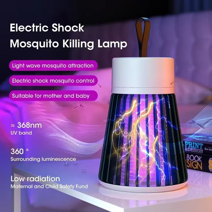 Stornfield | Portable USB Mosquito Killer Lamp – Electric Shock & Silent Pest Control