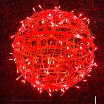 LED Rattan Ball String Lights – Decorative Outdoor Lighting for Gardens and Parties | Stornfield