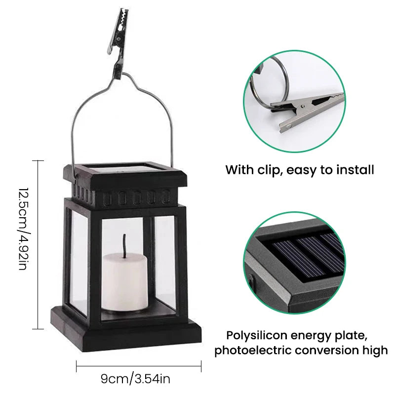 Stornfield Solar Candle Lantern