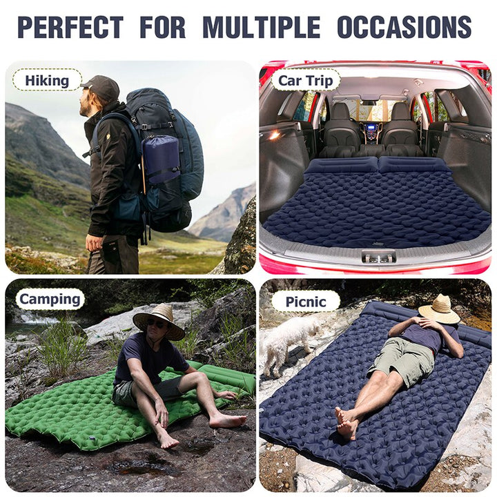 Portable Inflatable Built-in Pillow Nature Nest Camping Bed | Stornfield