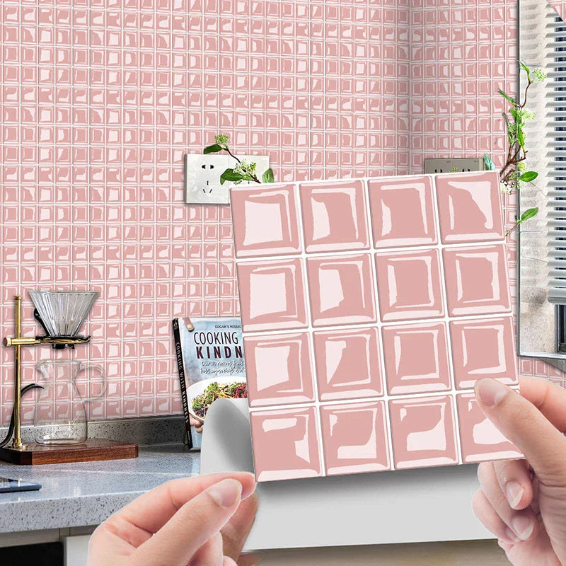 DecoMosaic 3D Mosaic Wall Tile Stickers Stornfield