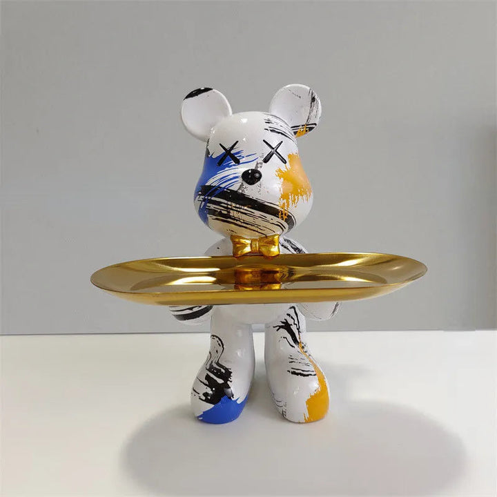 Stornfield | Bear Statue with Tray