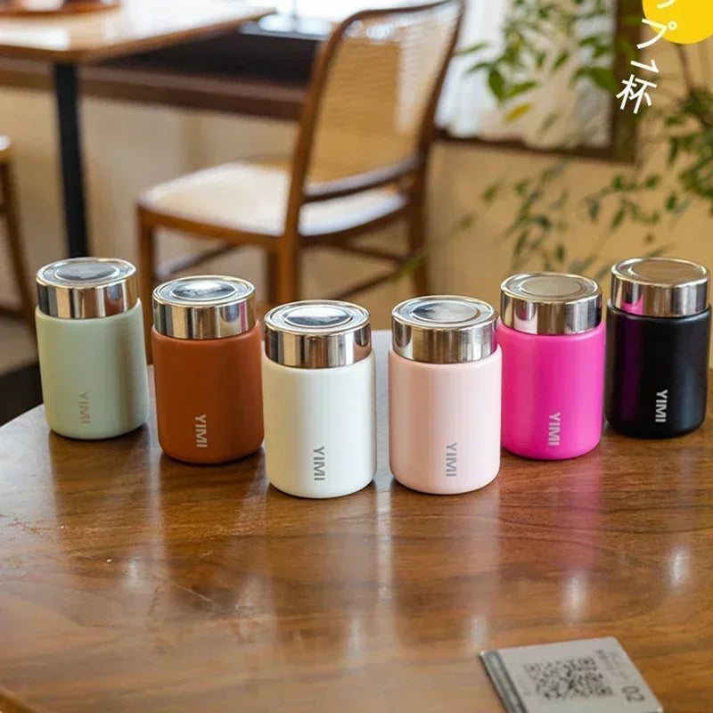 Stornfield | 230ml Mini 316 Stainless Steel Portable Thermos - Pocket Vacuum Bottle