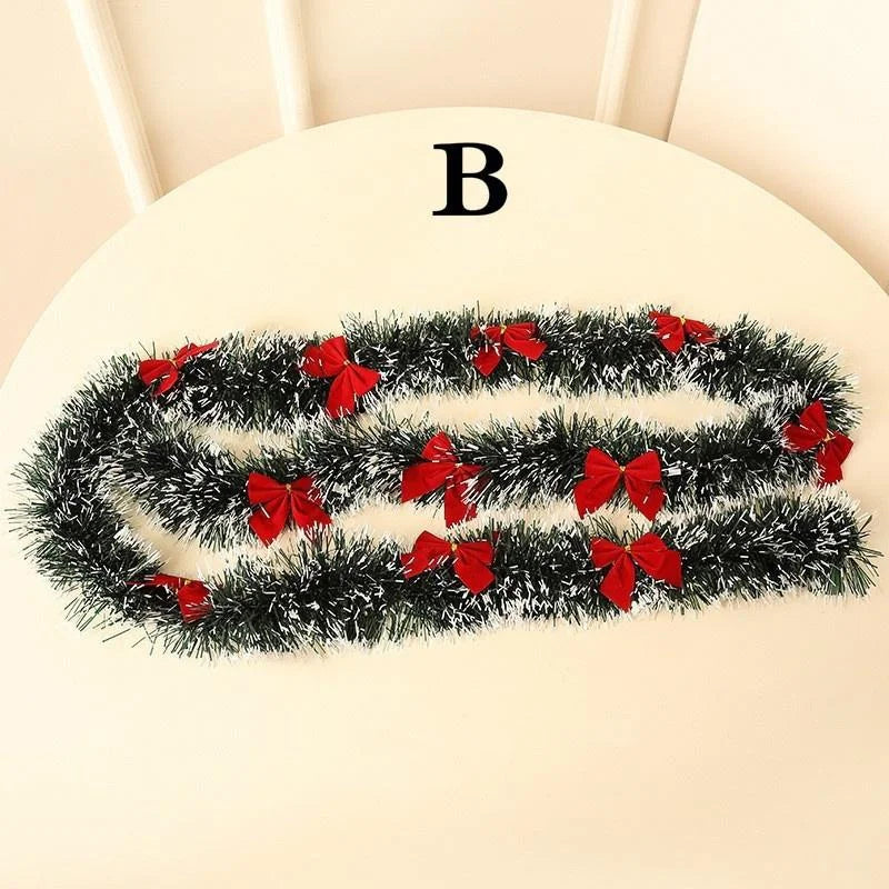 Christmas garland – Snow-flocked decor for indoor and outdoor decoration | Stornfield