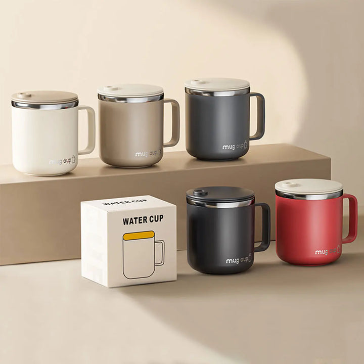 Insulated stainless steel coffee cup with lid | Stornfield