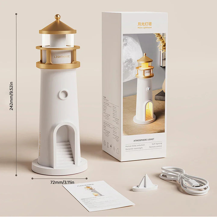 Lighthouse Ambient lights Stornfielduetooth Music DimmaStornfielde Projection | Stornfield