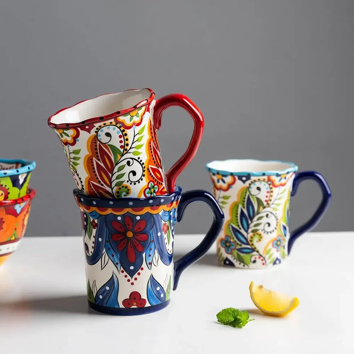 Bohemian Blossoms Coffee Mug | Stornfield