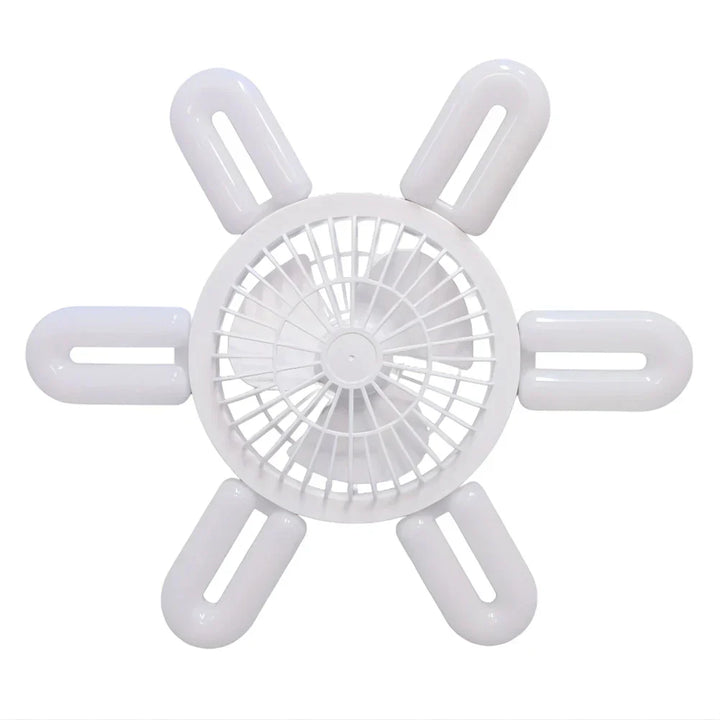 Silent Adjustable Remote Control Ceiling Foldable Fan Lamp | Stornfield