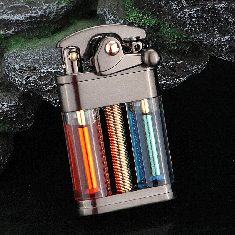 Elegant Retro Slim Metal Lighter | Stornfield