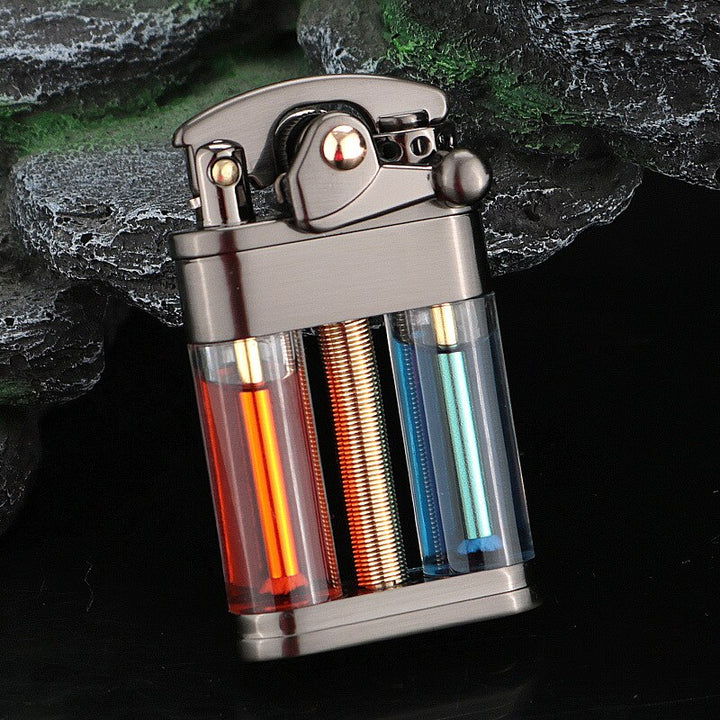 Elegant Retro Slim Metal Lighter | Stornfield