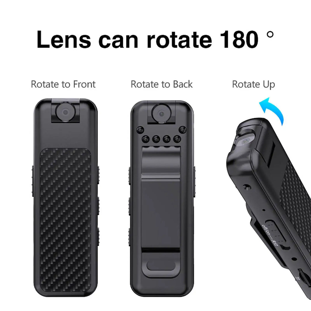Pocket Spy Mini Clip-On Video Recorder Camera | Stonrfield
