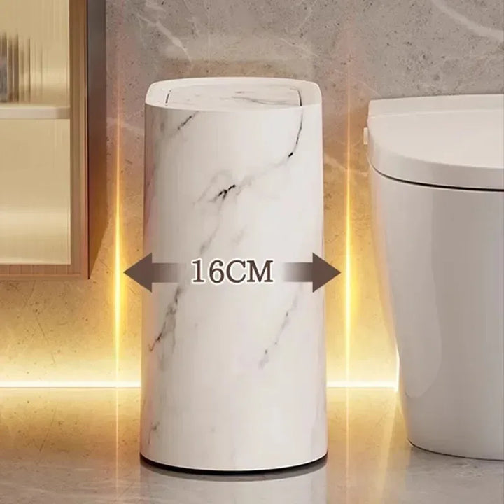 Nordic Marble Design Trash Can Stornfield