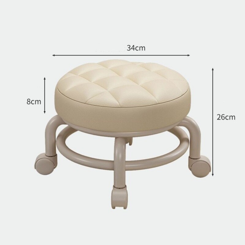 RollEase Mini Rolling Elegant Low Stool | Stornfield