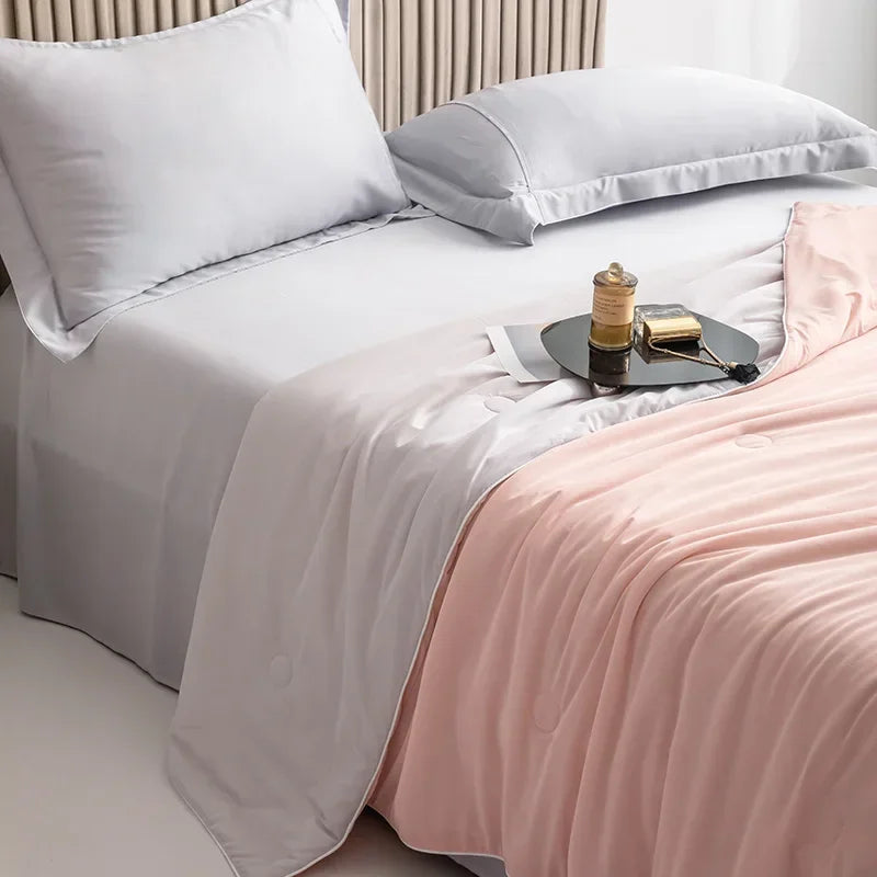 High-Quality Cooling Blanket – Smooth Air-Conditioning Comforter, Lightweight Summer Quilt with Double-Sided Cooling Fabric | Stornfield