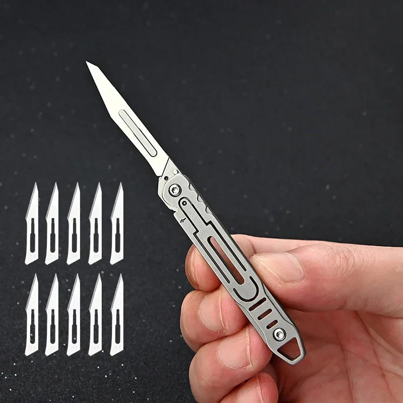 Replaceable Blades Foldable EDC Knife | Stornfield