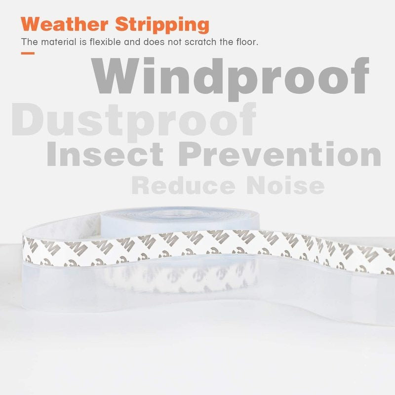 Seal Tight Self-Adhesive Door Bottom Strip | Stornfield