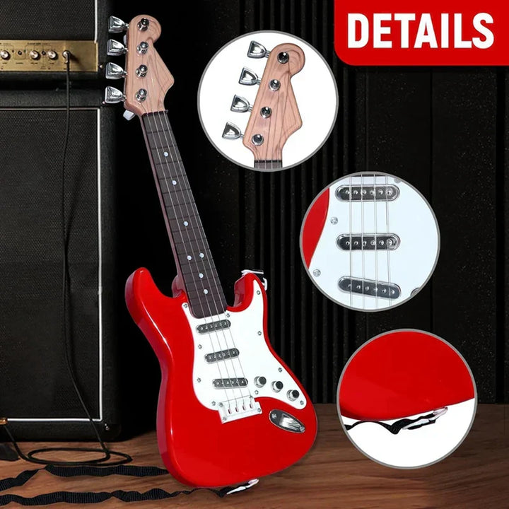 Stornfield | 4-String Kids Electric Guitar Toy - Portable Musical Instrument, Perfect Gift for Young Musicians