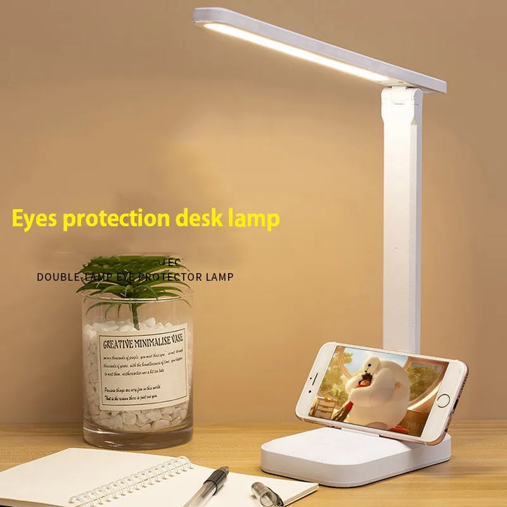 Stornfield | LED Desk Lamp | 6000mAh Rechargeable | Stepless Dimming | Foldable Desk Lamp with Touch Control