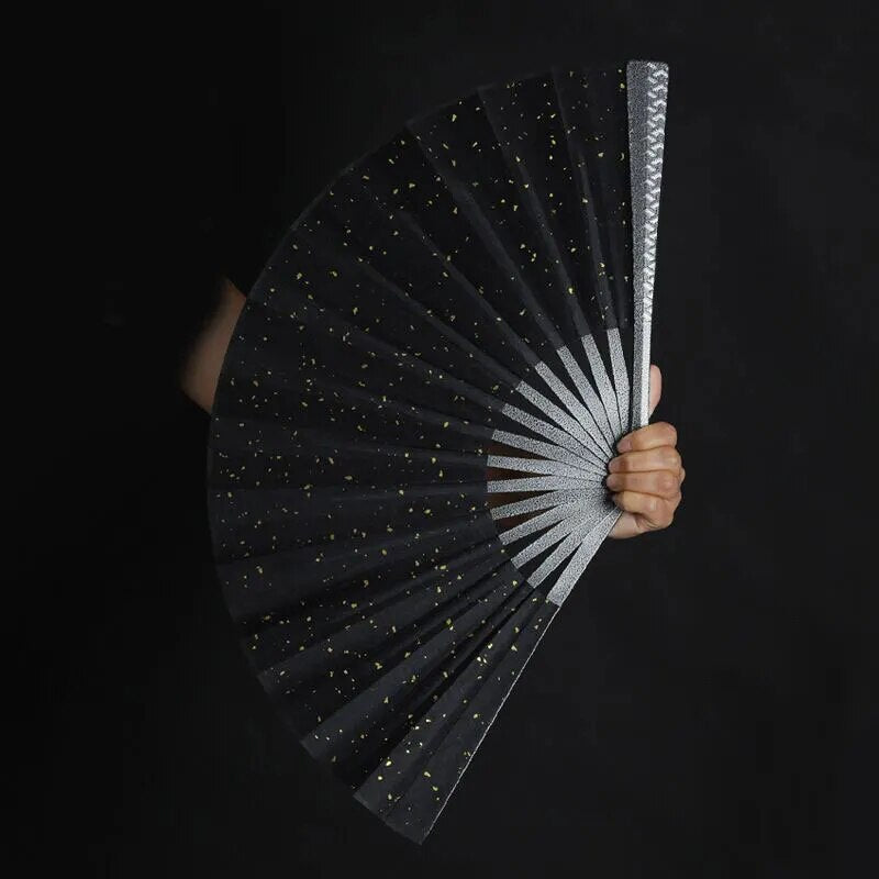 Tungsten Steel Alloy Self-Defense Folding Hand Fan | Stornfield