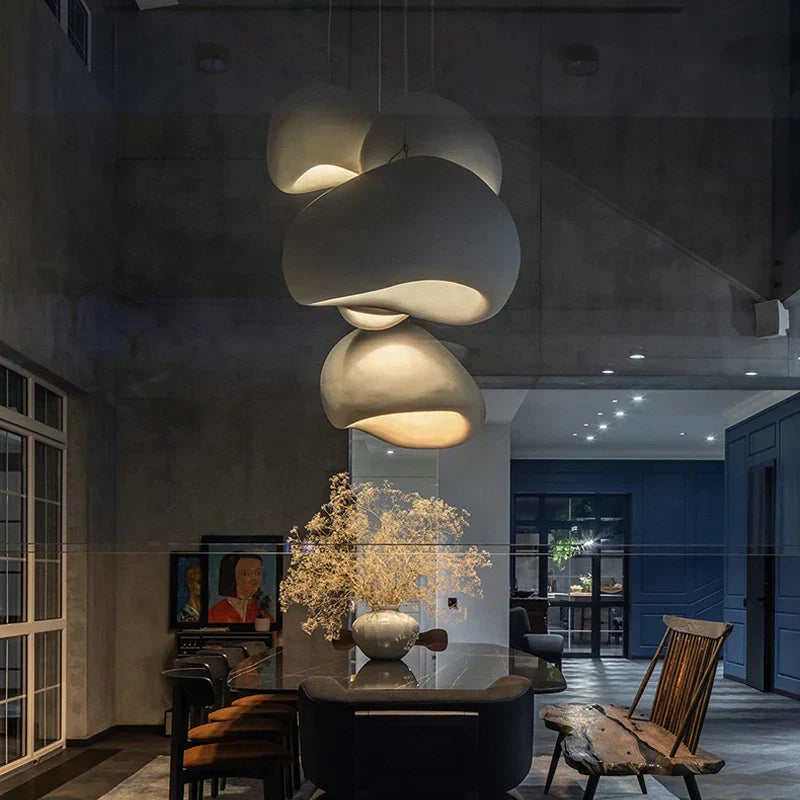 Stornfield | ZenGlow Wabi Sabi Pendant Light | Minimalist Design | Elegant Hanging Light for Living Room & Dining Room