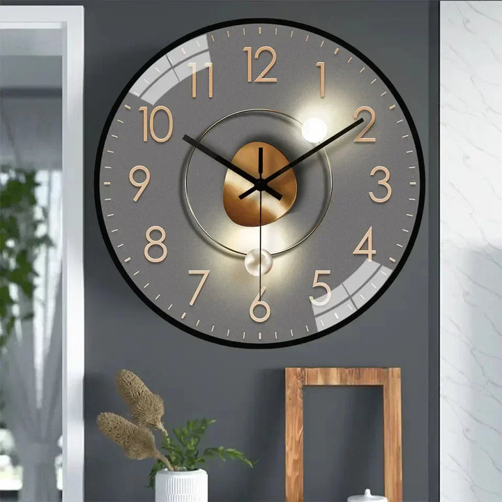 Stornfield | SilentTime – Digital Wall Clock in a Classic Style