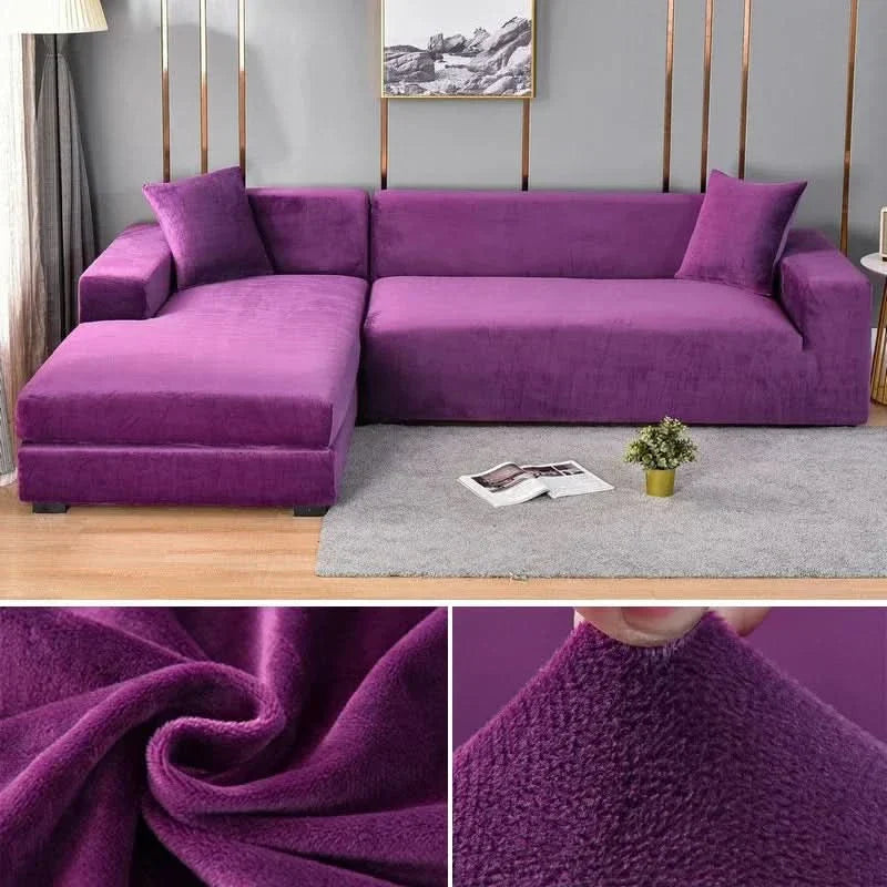 Stornfield | PlushFit - High-Quality Sofa Covers Made of Stretch Velvet