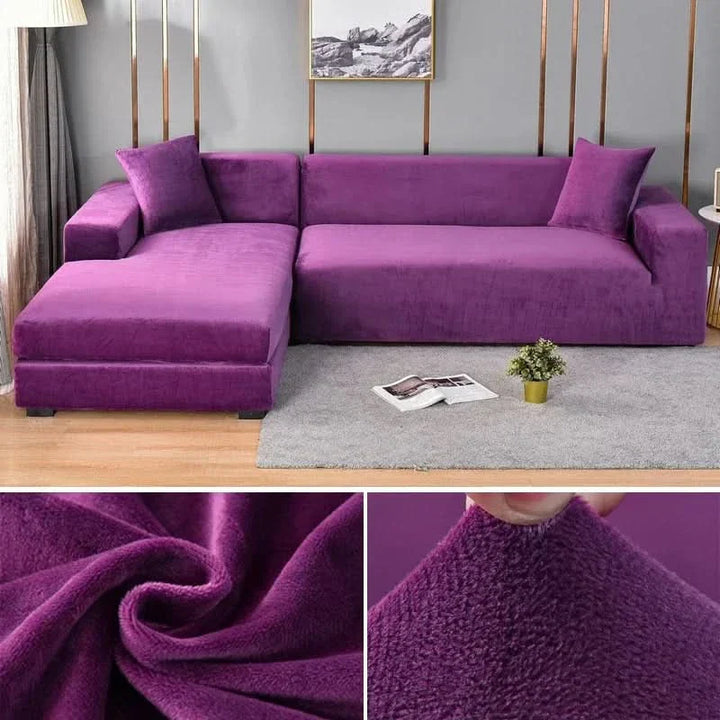 Stornfield | PlushFit - High-Quality Sofa Covers Made of Stretch Velvet
