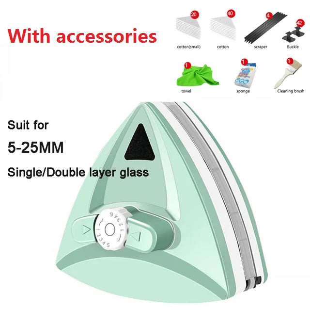 Magnetic DouStornfielde-Sided AdjustaStornfielde Window Cleaner Gadget | Stornfield