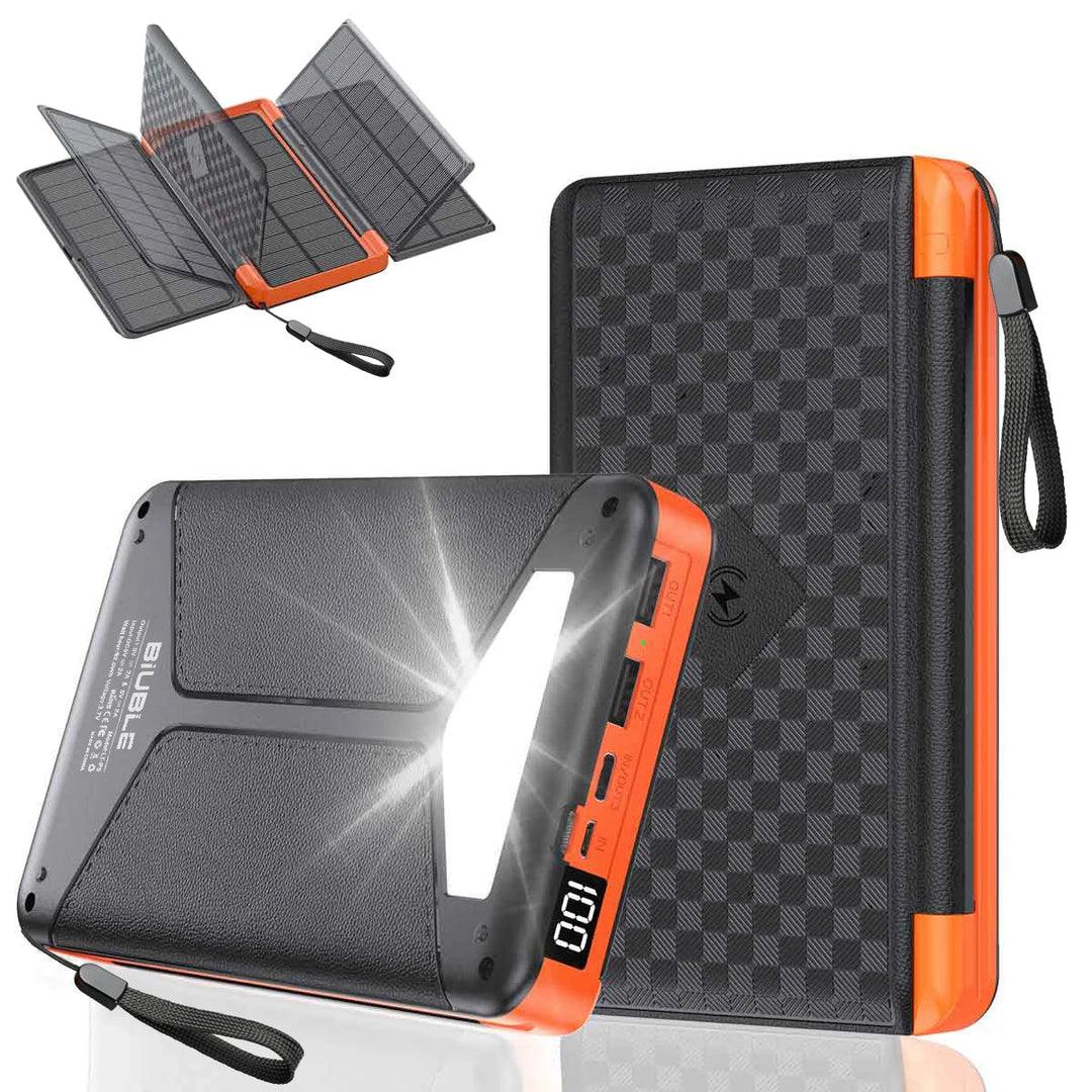 Solar Fast Charging Ultra-Large Capacity Portable Powerbank | Stornfield
