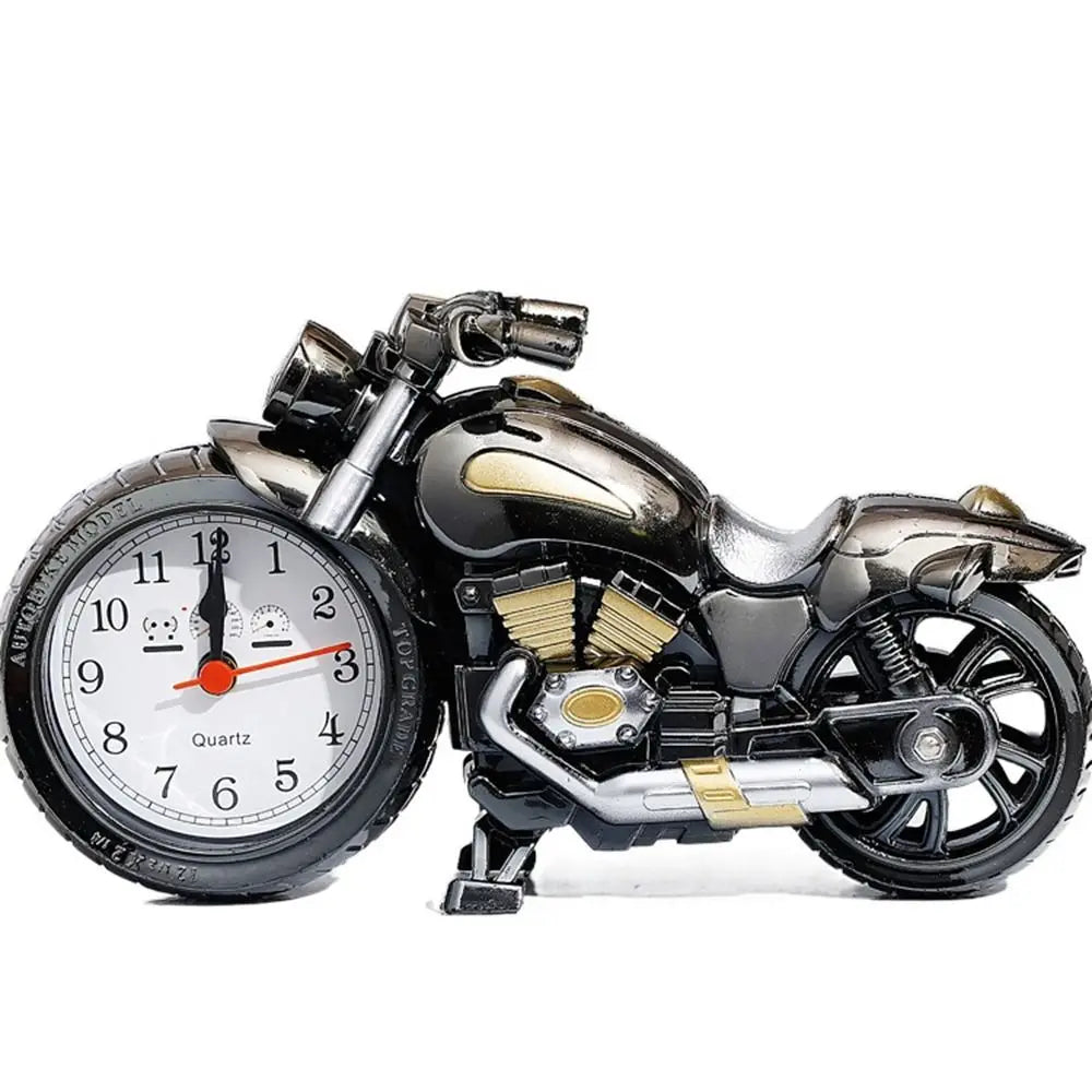 Vintage Motorcycle Bedside Alarm Clock | Stornfield