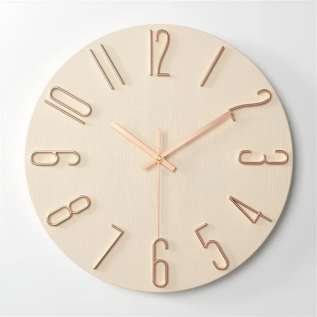 3D Wall Clock – Modern and Elegant | Decorative Wall Clock for Living Room and Office | Stornfield