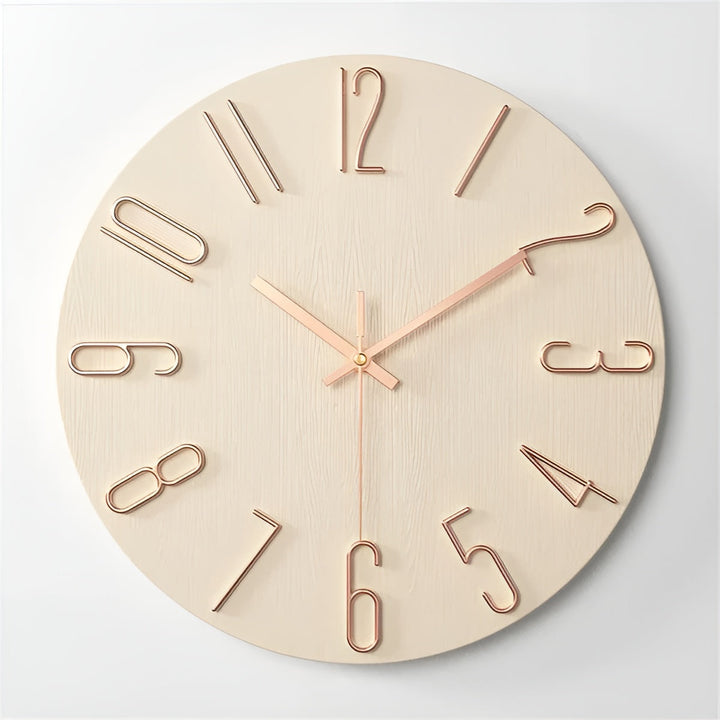 3D Wall Clock – Modern and Elegant | Decorative Wall Clock for Living Room and Office | Stornfield